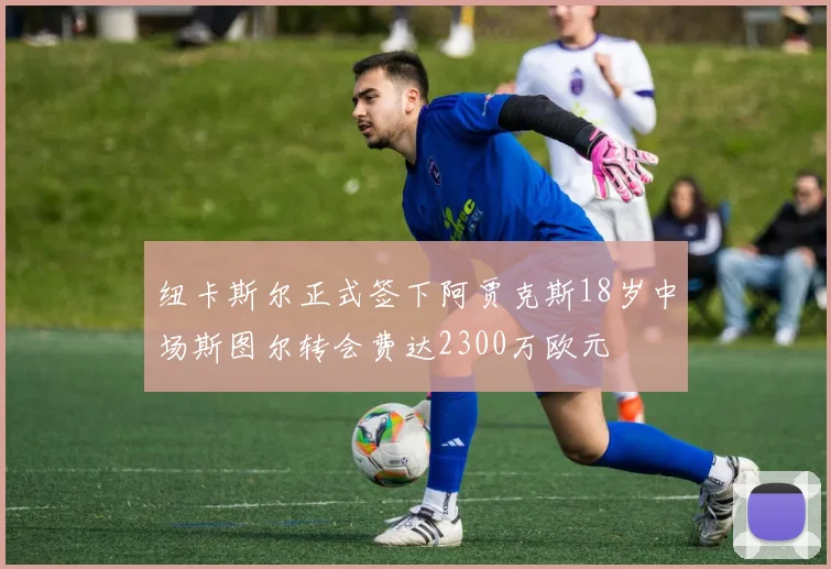 纽卡斯尔正式签下阿贾克斯18岁中场斯图尔转会费达2300万欧元